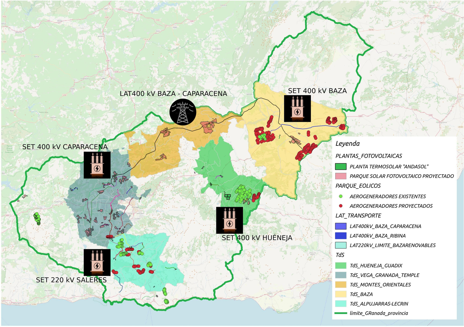 Un estudio describe un "sacrificio" del sudeste español para ofrecer energía
