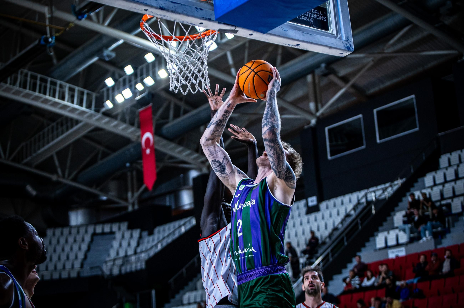 El Manisa Basket-Unicaja, en fotos