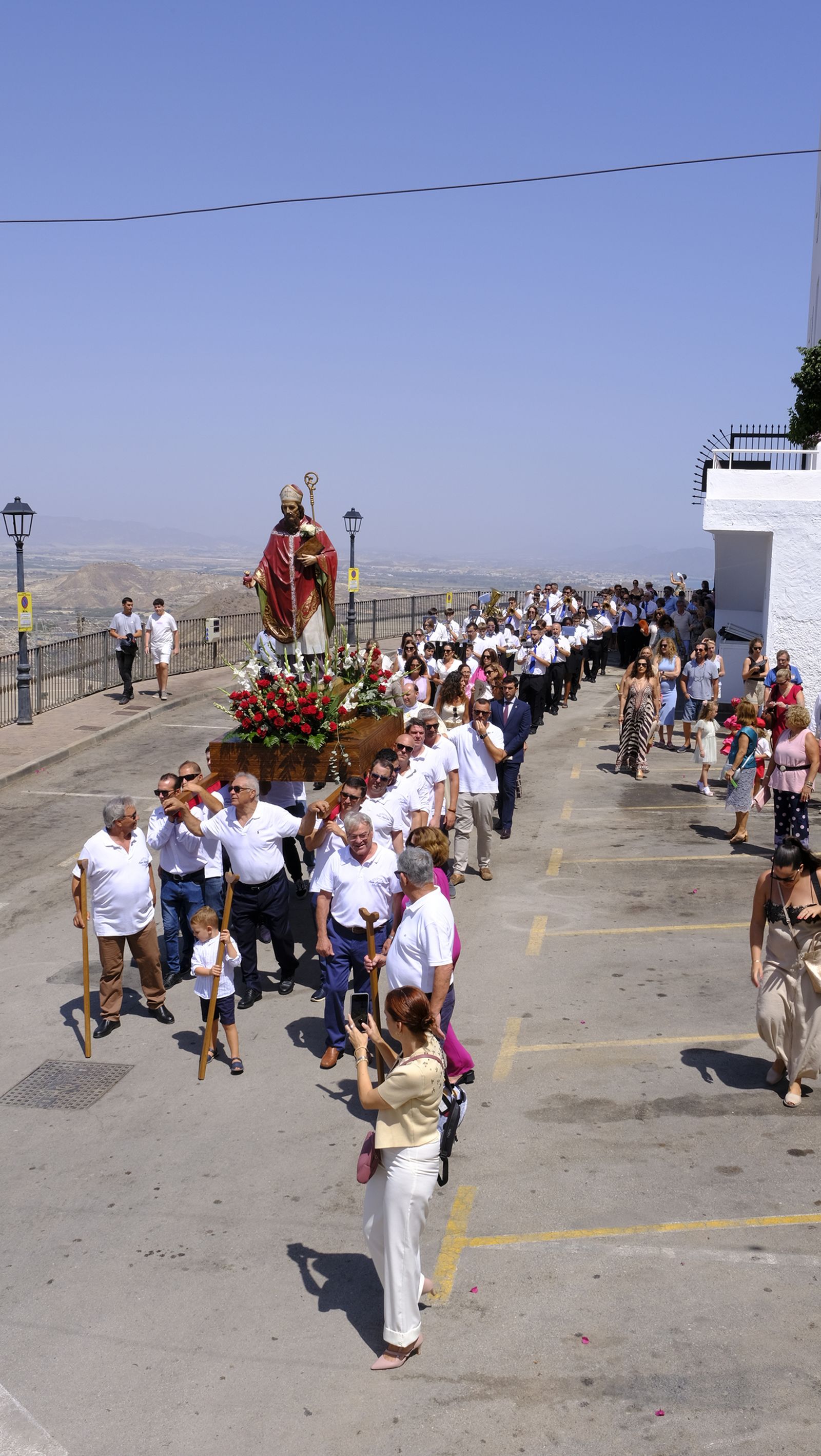 La Procesión de San Agustín en Mojácar, en imágenes