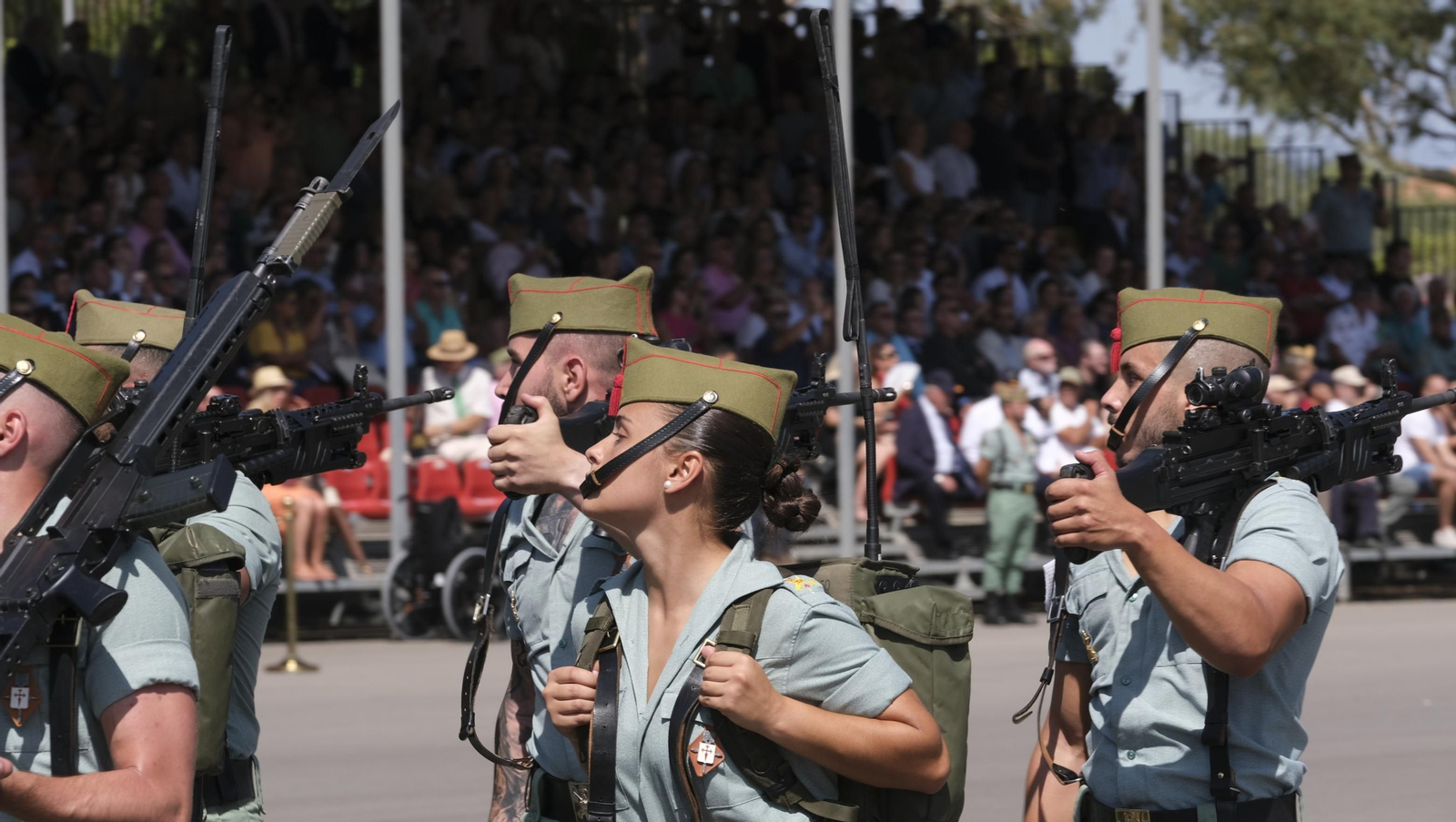 Imágenes del 102 aniversario de La Legión en Almería