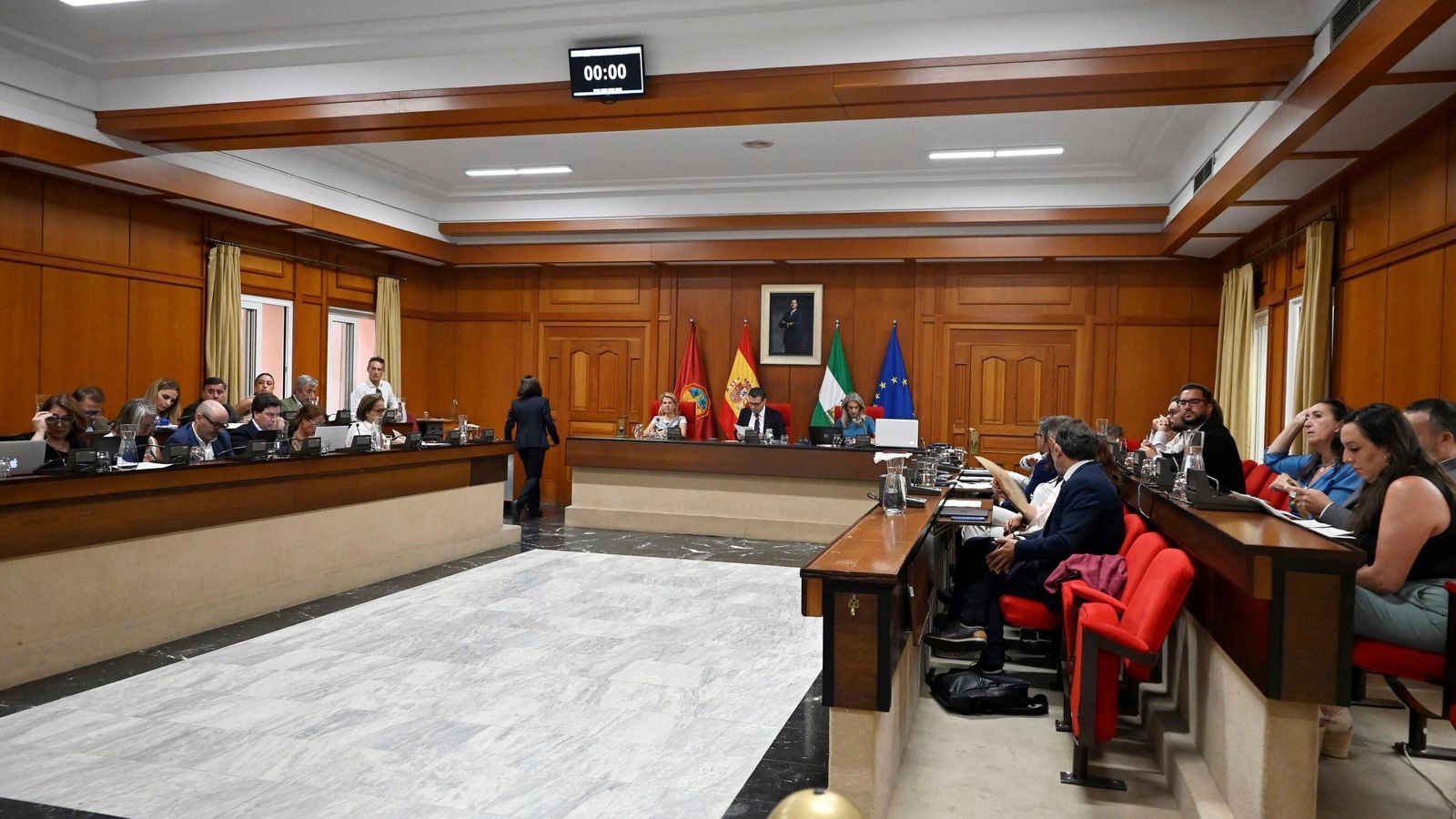 Un momento de la sesión plenaria.