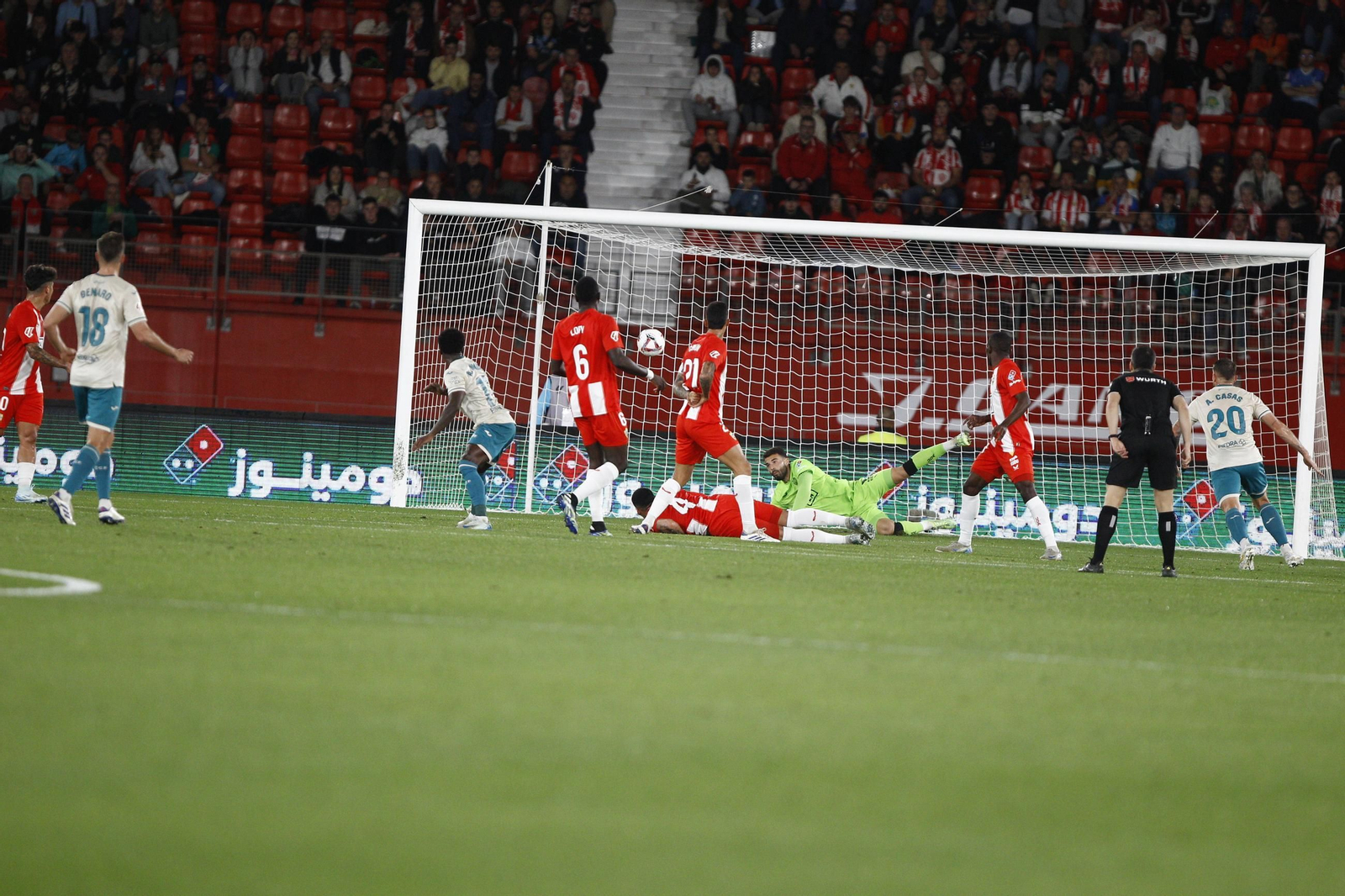 Las mejores imágenes del partido de fútbol U.D. Almería-Córdoba C.F.
