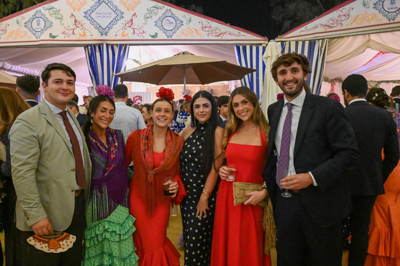 Imágenes del ambiente nocturno del 11 de octubre en la Feria del Caballo 2025