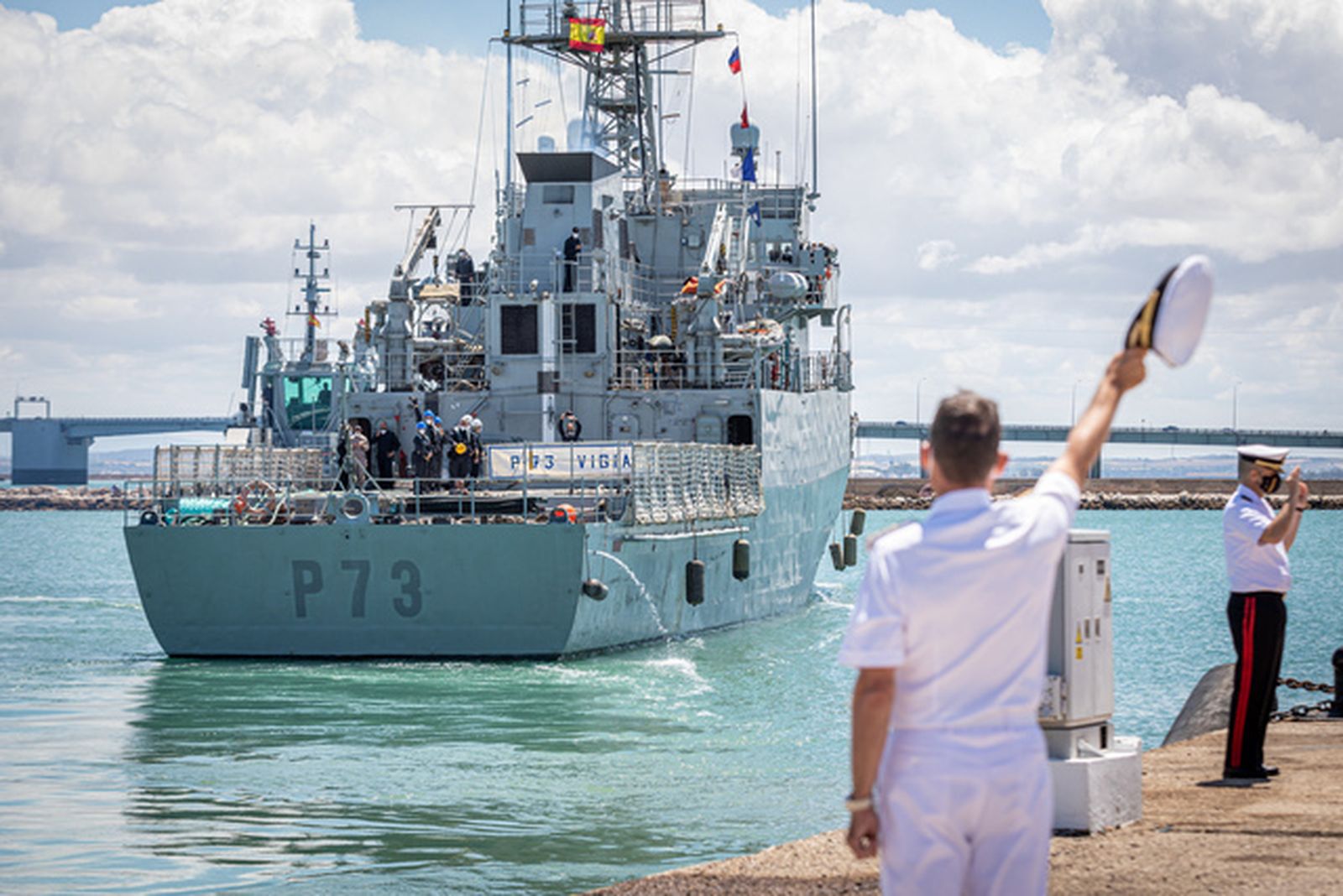 Buena travesía para el 'Vigía'