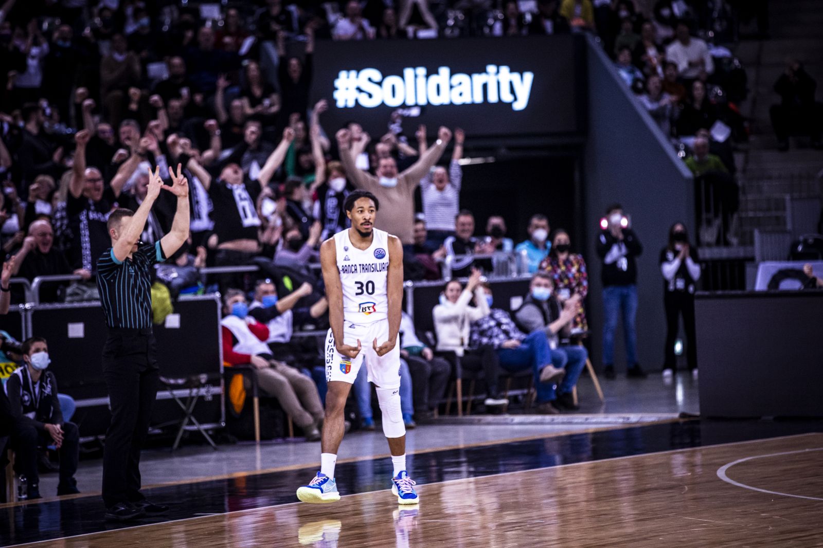 Galería: El Cluj Napoca - Unicaja, en imágenes