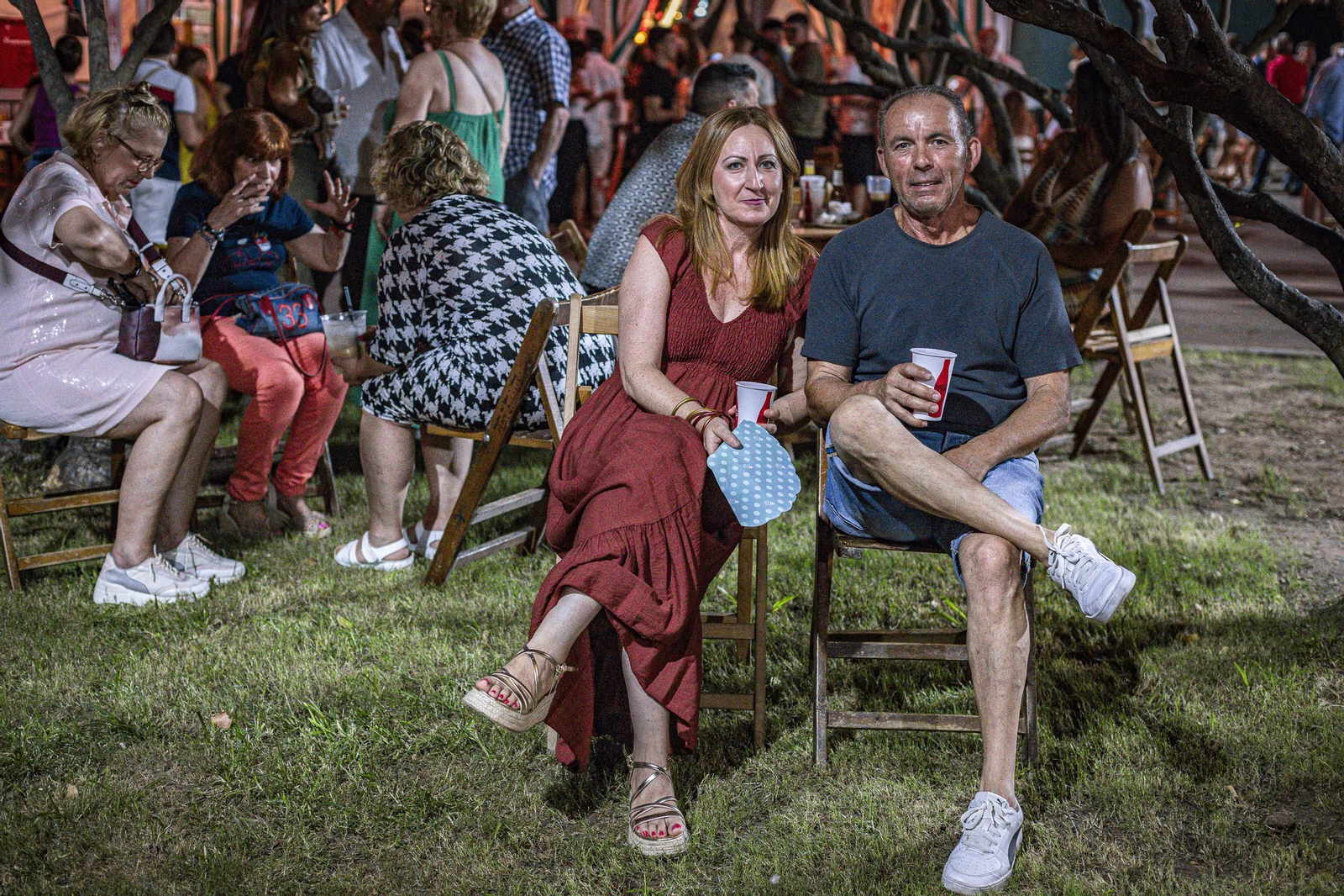 Búscate en las imágenes del jueves de la Feria del Carmen y de la Sal 2025 en San Fernando