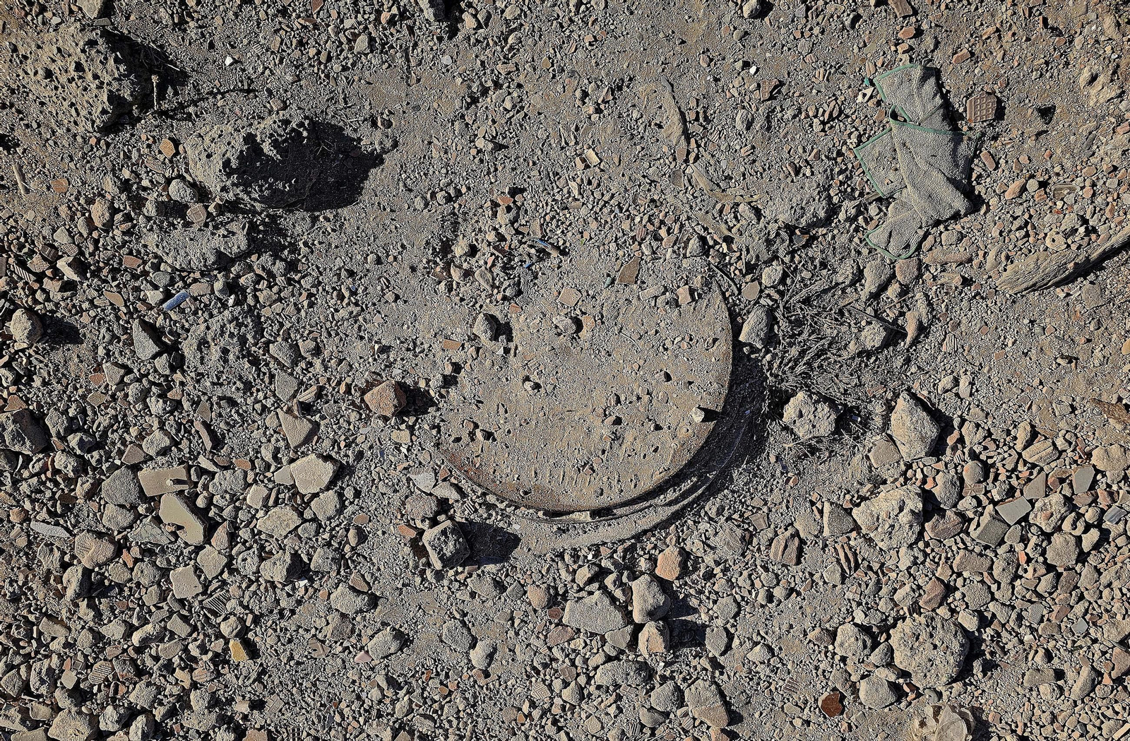 Fotos de los desperfectos de la barriada de La Capelina en Algeciras