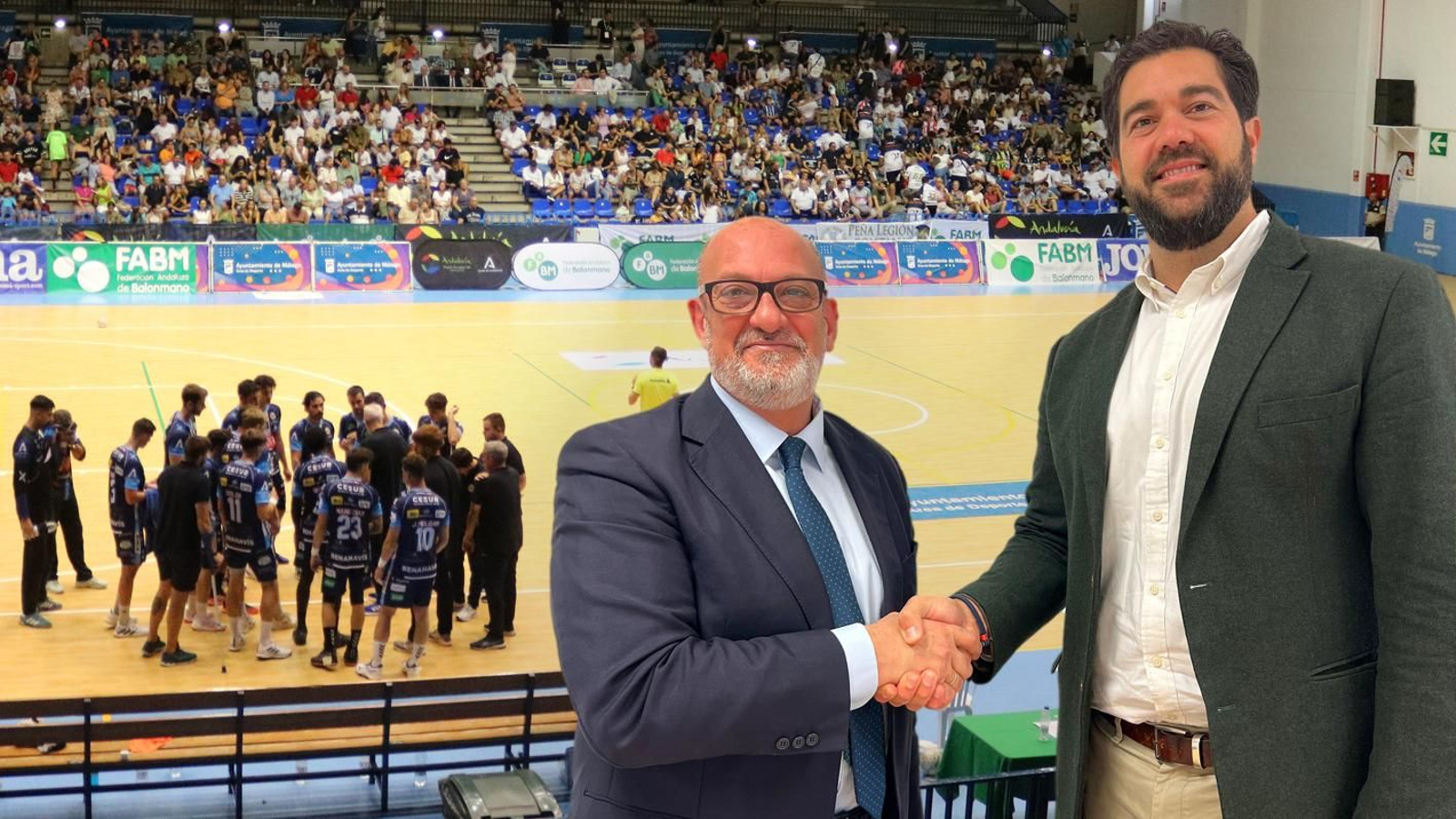 Acuerdo entre Alberto Camas y Borja Vivas.