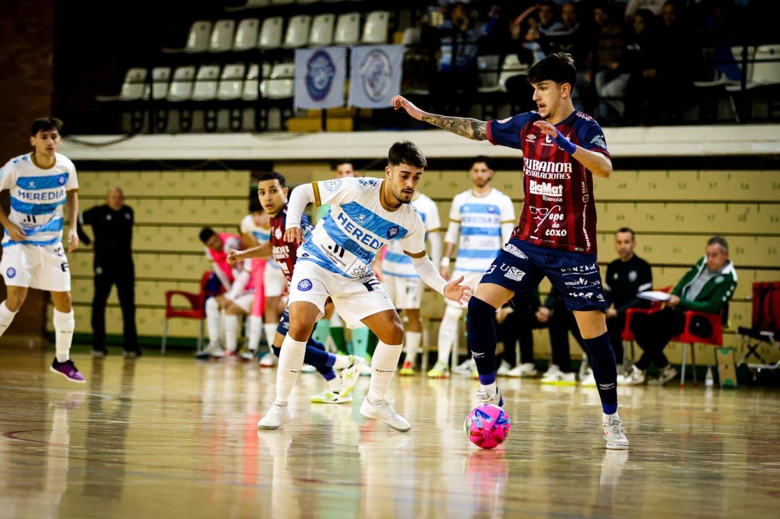 La efectividad de Noia deja fuera de la Copa del Rey al Heredia 21 (0-4)