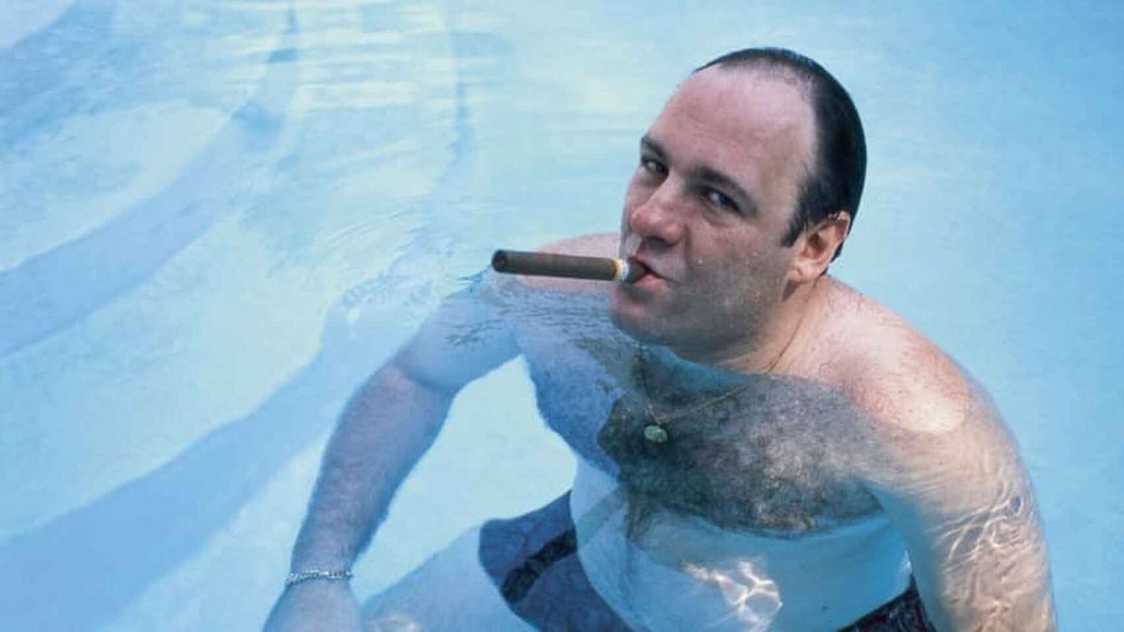 El recordado James Gandolfini como Tony Soprano