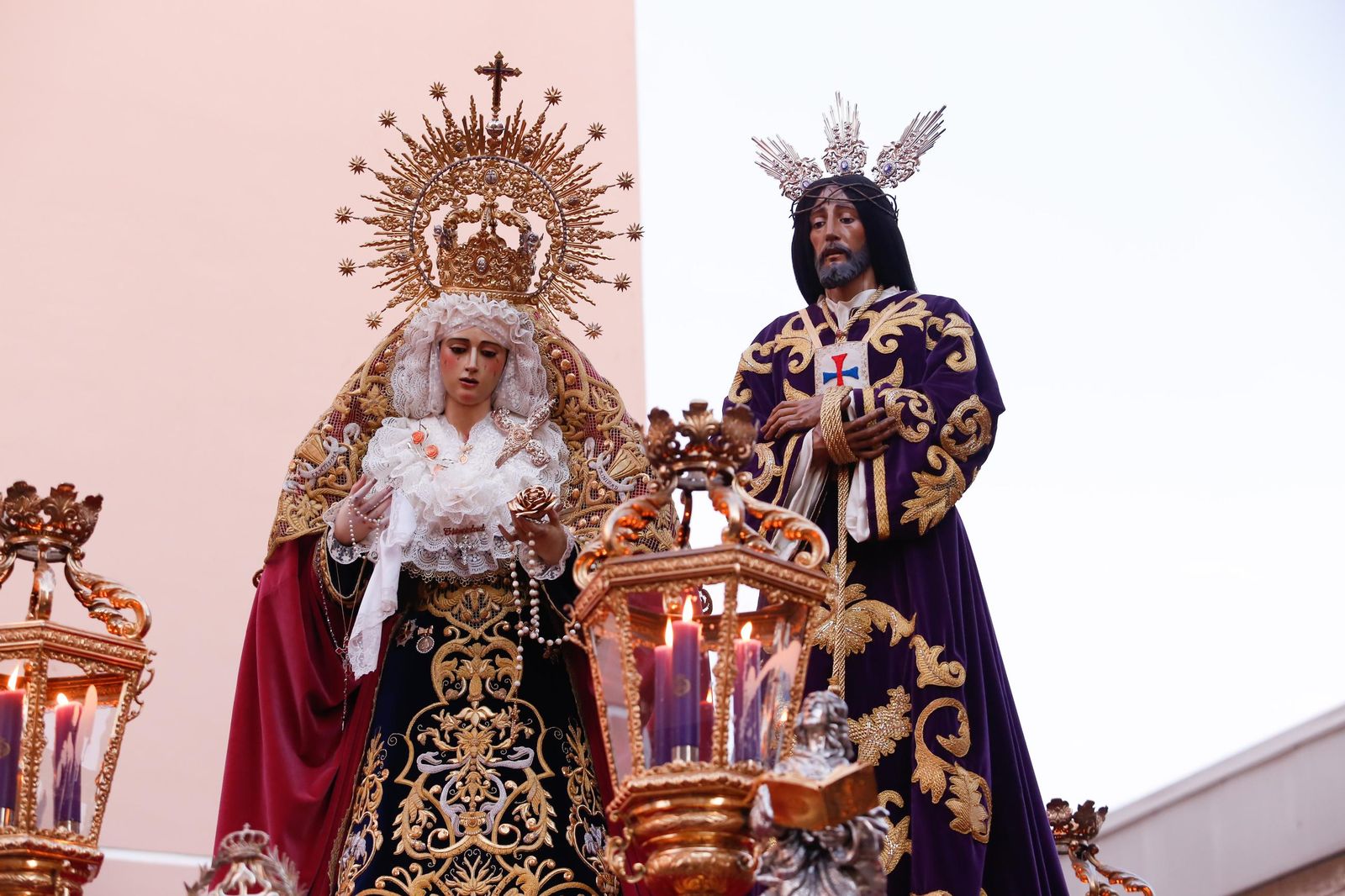 Procesión extraordinaria por el 75 aniversario de la hermandad del Medinaceli de La Línea
