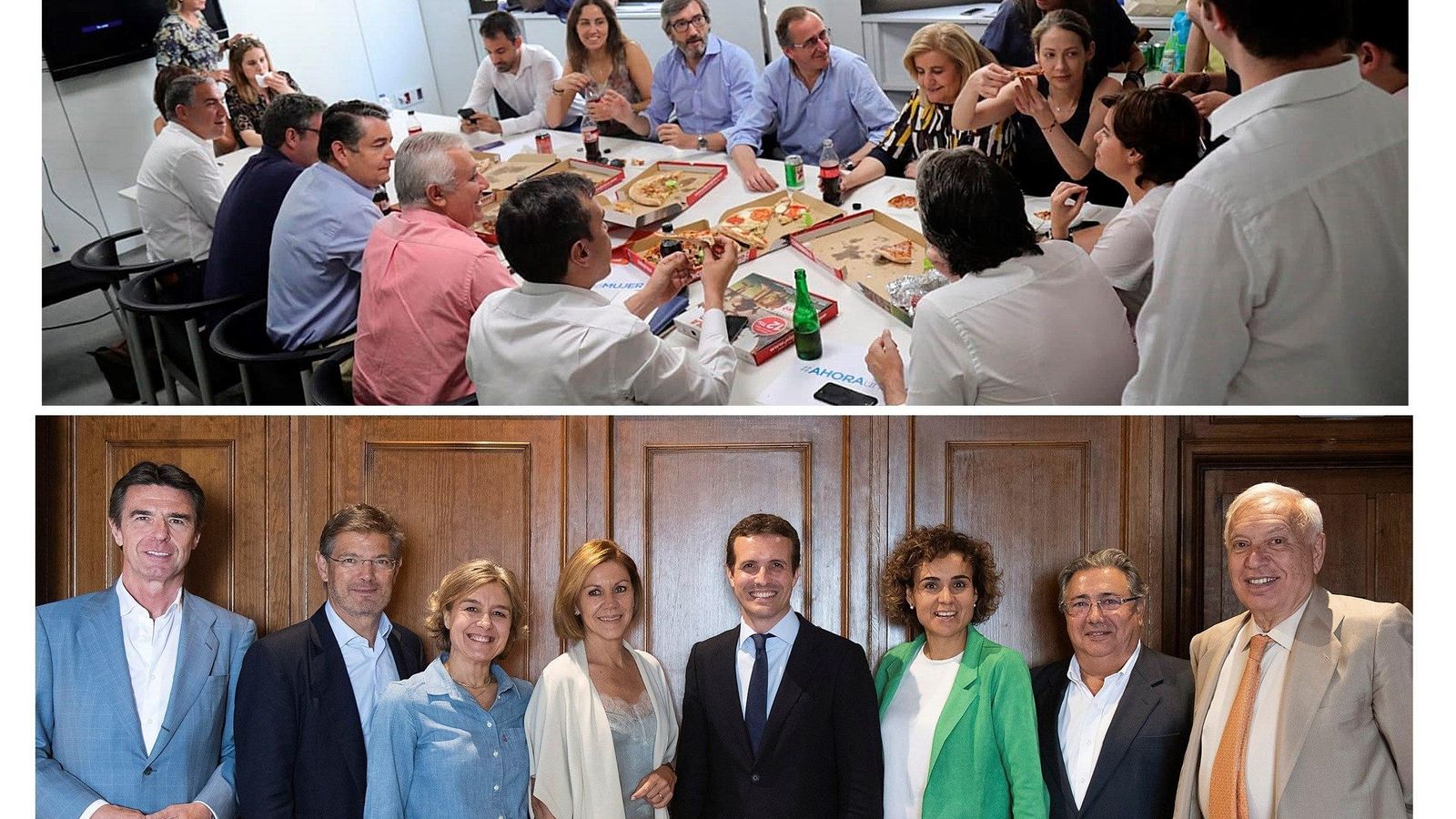 Los últimas horas de los equipos de campaña antes del congreso