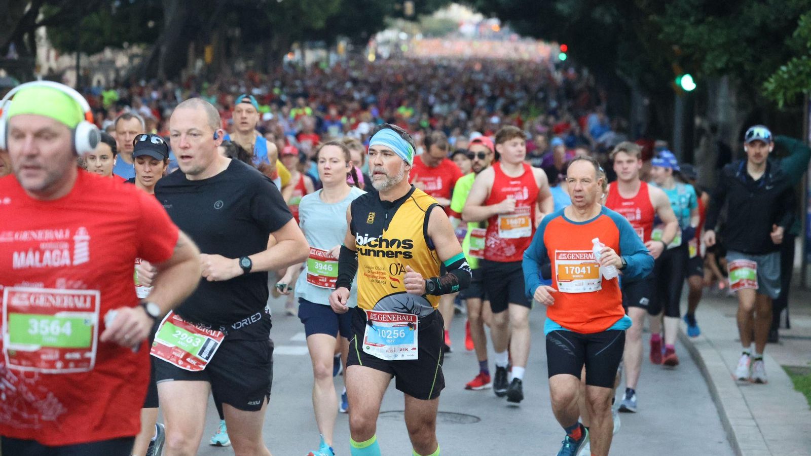 Las mejores fotos de la Maratón de Málaga 2024