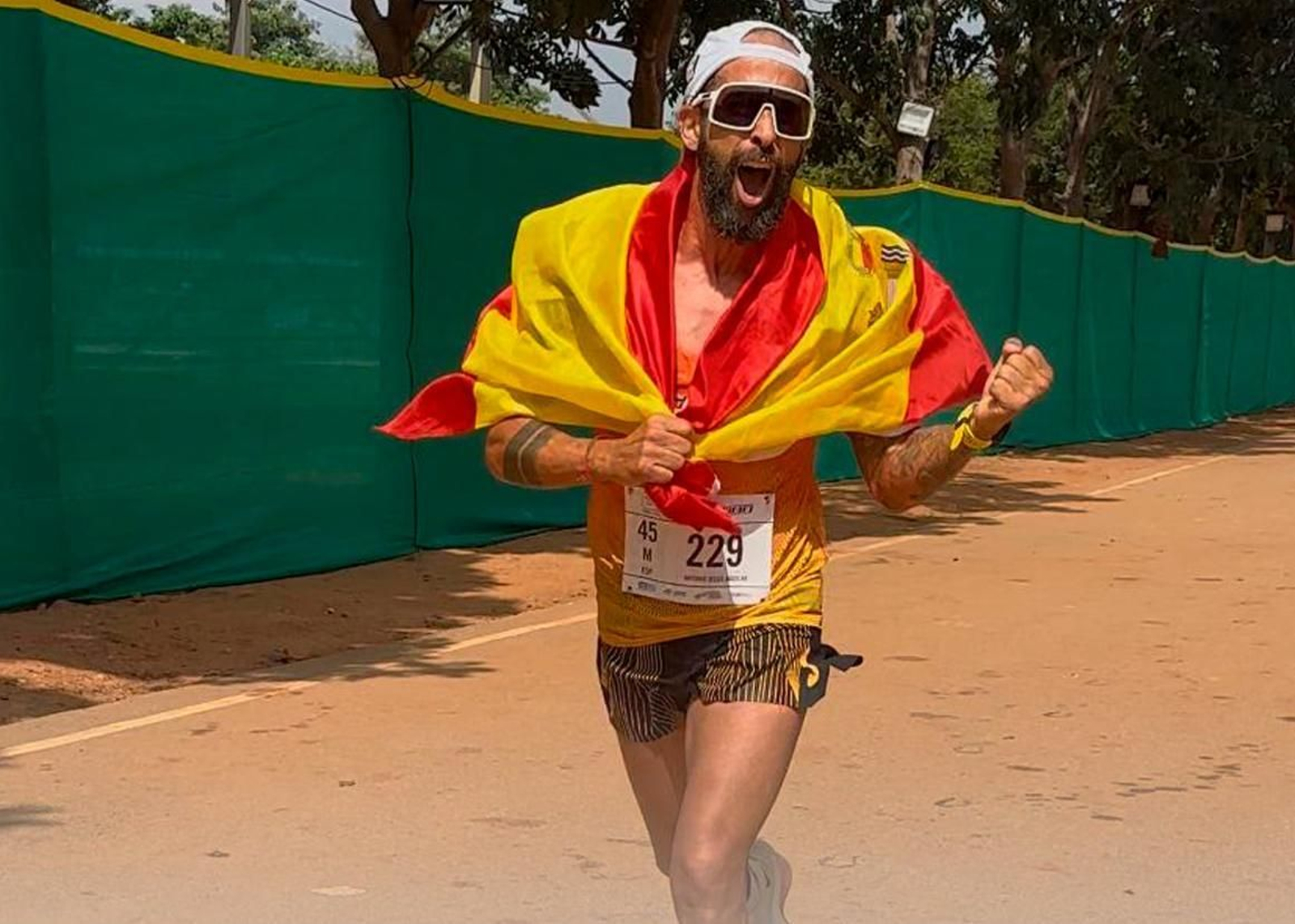 Antonio Conejo, subcampeón del mundo de 100 kilómetros,