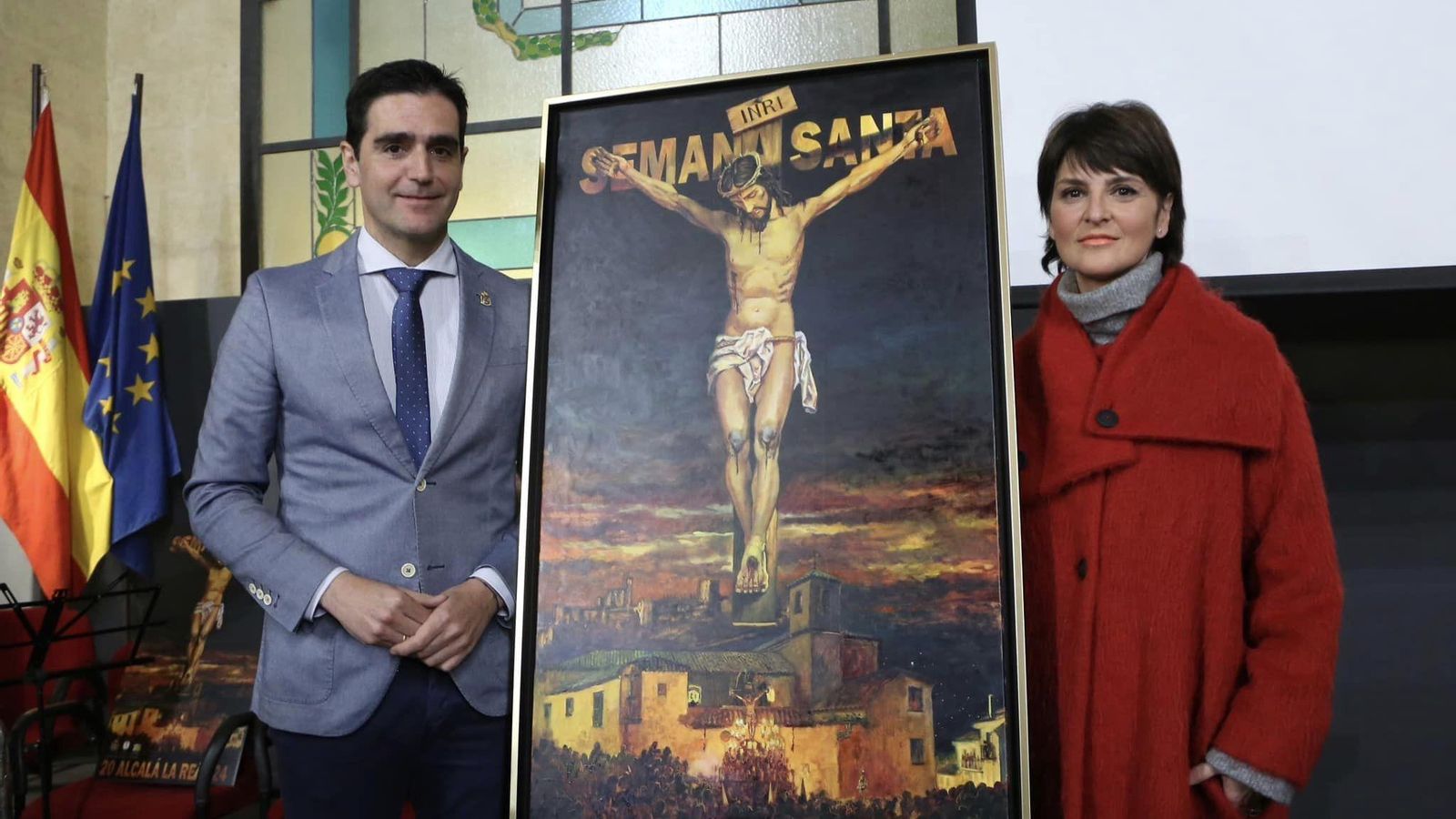 Presentación del cartel el pasado mes de enero.