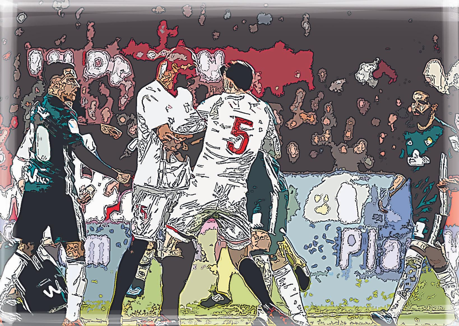 Una imagen del derbi disputado el 6 de enero de 2018 en el Pizjuán.