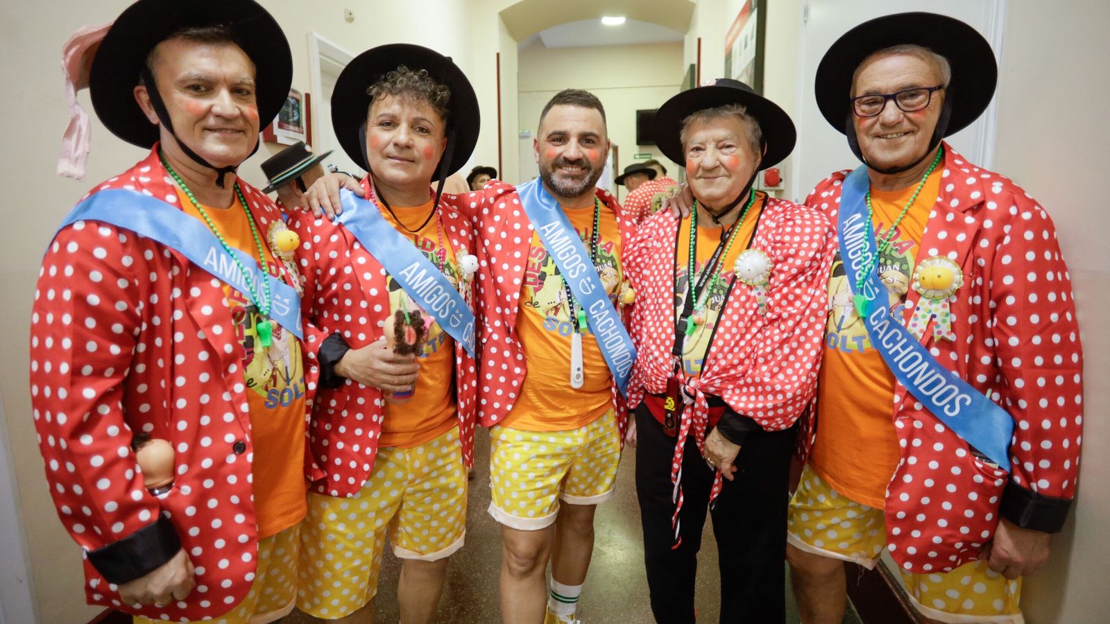 Los Chaves este año en la chirigota '¡Por fin lo despedimos!'.