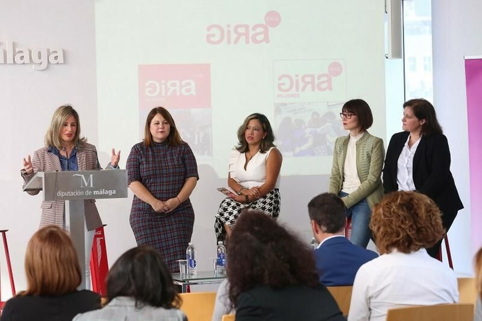 Presentación de la 'Gira Mujeres' en Málaga.