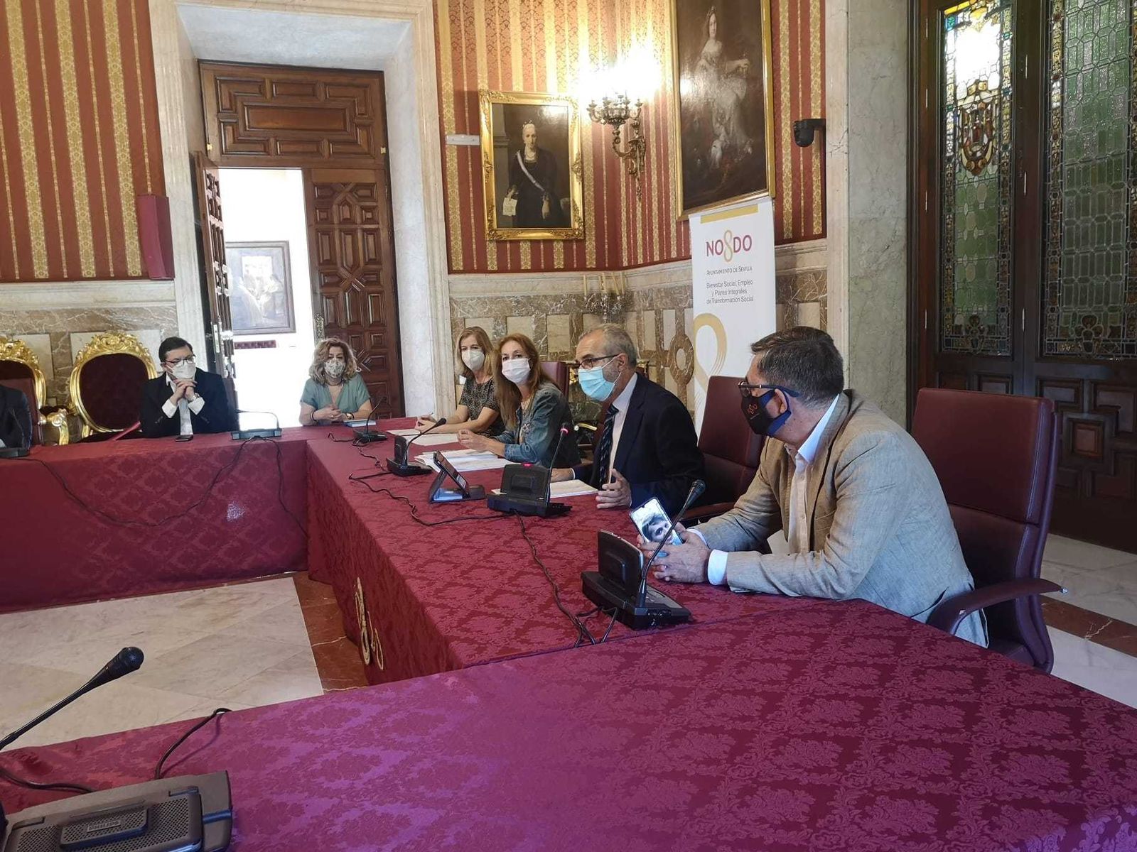 La presentación de la línea de ayudas.