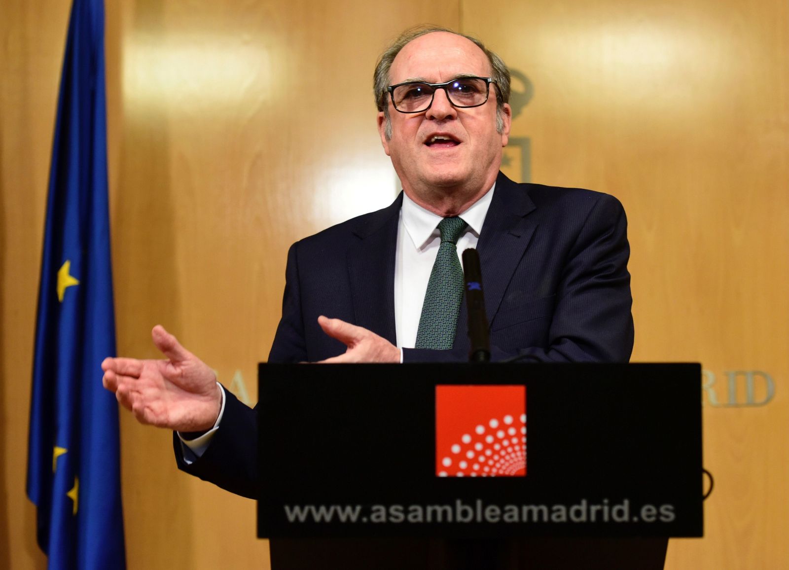El candidato del PSOE en las autonómicas madrileñas del 4 de mayo, Ángel Gabilondo.