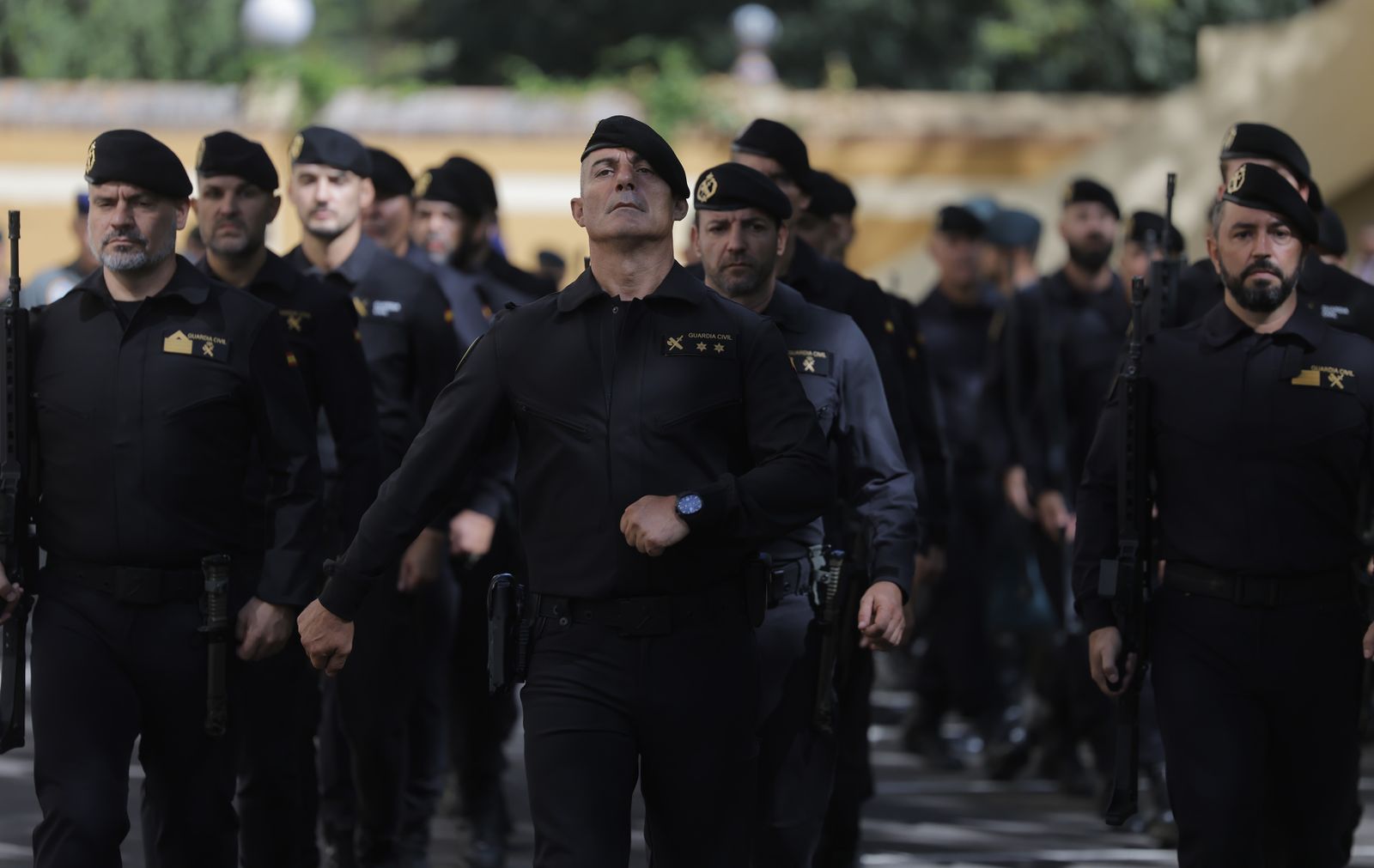 Las fotos de la despedida del  jefe de la IV Zona de la Guardia Civil, Alfonso Rodríguez Castillo
