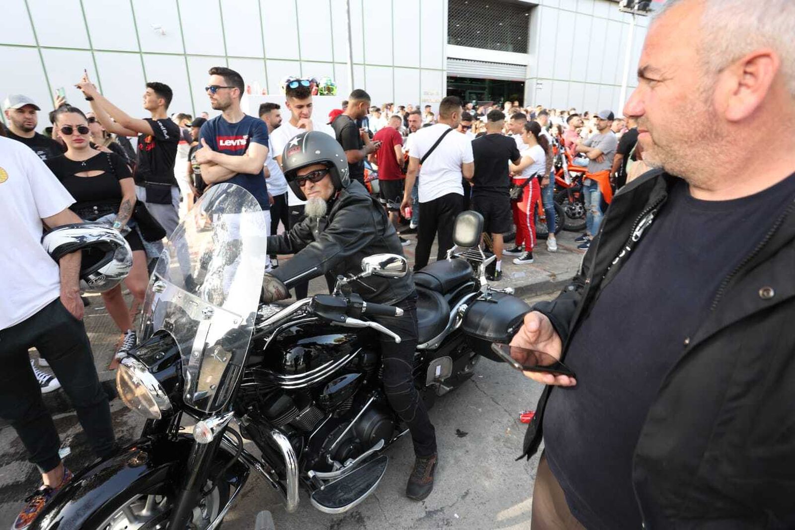 Ambiente motero del viernes del Gran Premio de MotoGP en Jerez