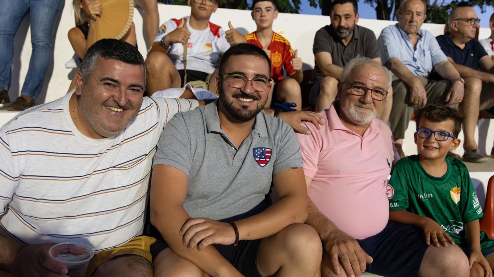 Las aficiones de Martos CD y Real Jaén en el Trofeo Miguel Pérez Luque, en imágenes