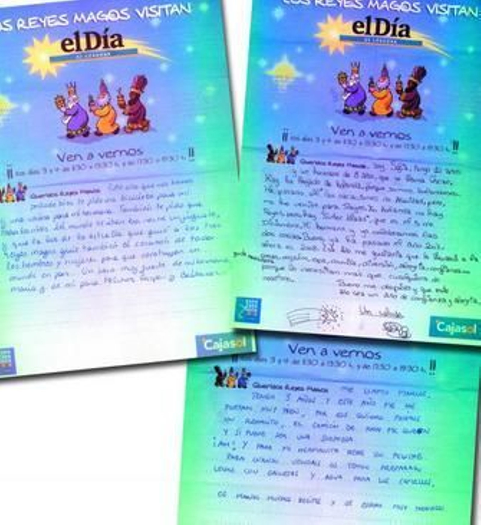 Premios para las mejores cartas a los Reyes Magos