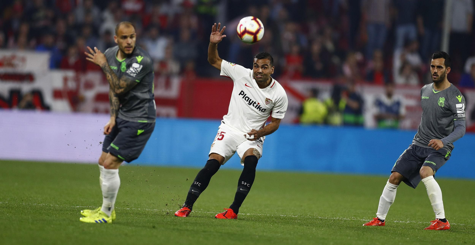 Las imágenes del Sevilla FC-Real Sociedad