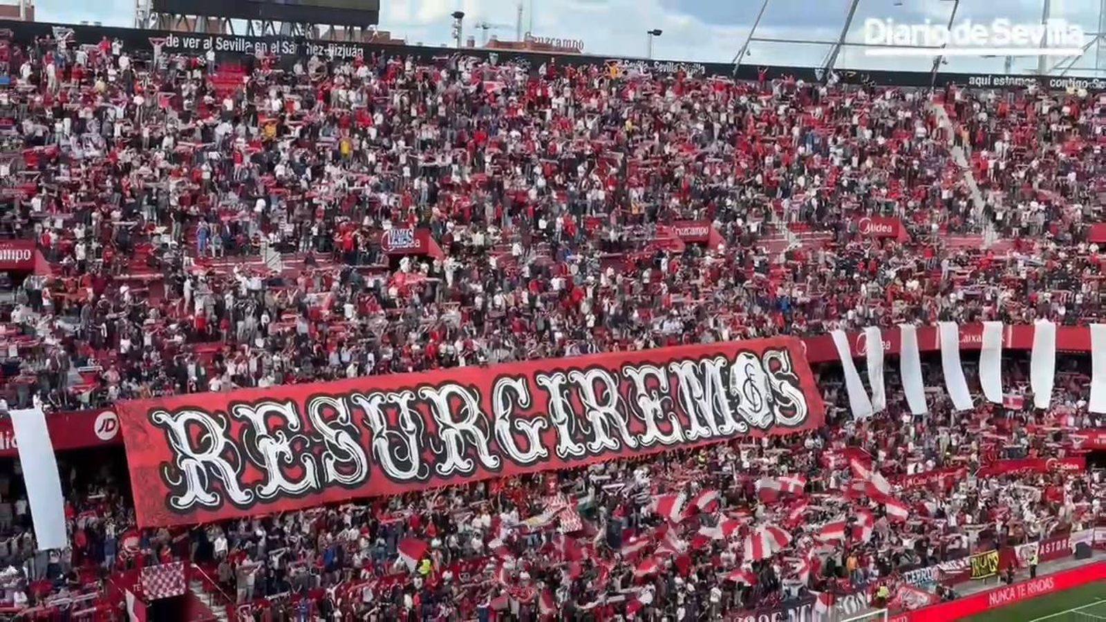 Biris Norte avisa a los que dan por muerto al Sevilla FC: "Resurgiremos"