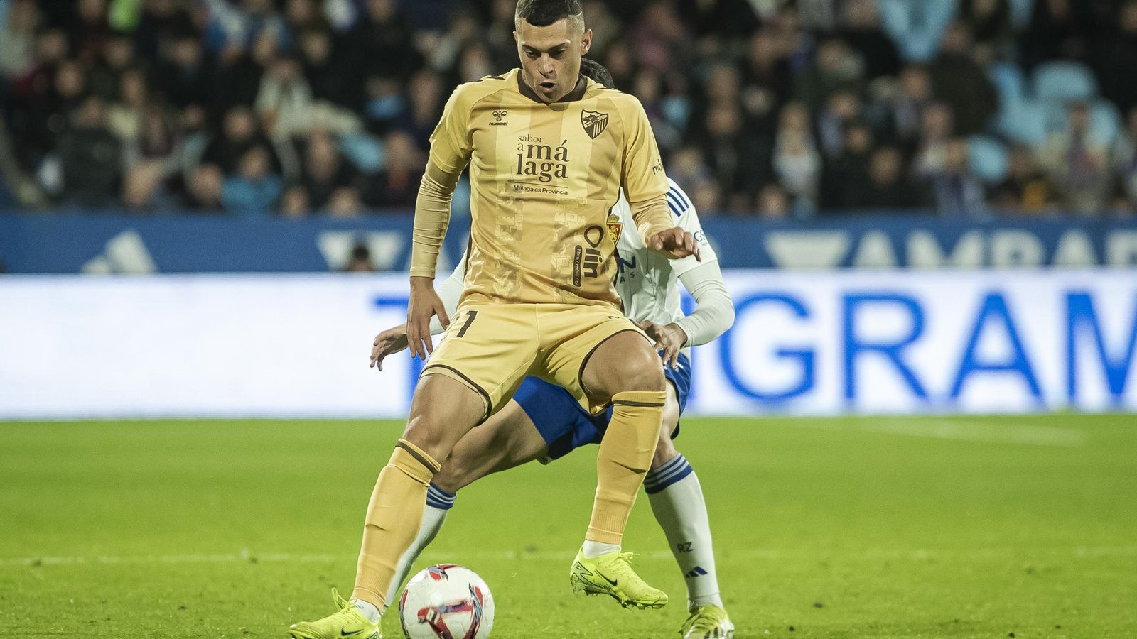 El Zaragoza-Málaga CF, en fotos