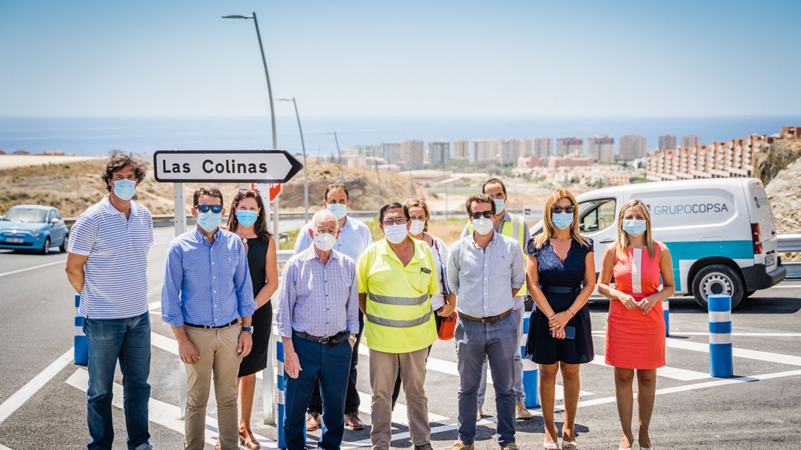 Inauguración conexión Las Colinas