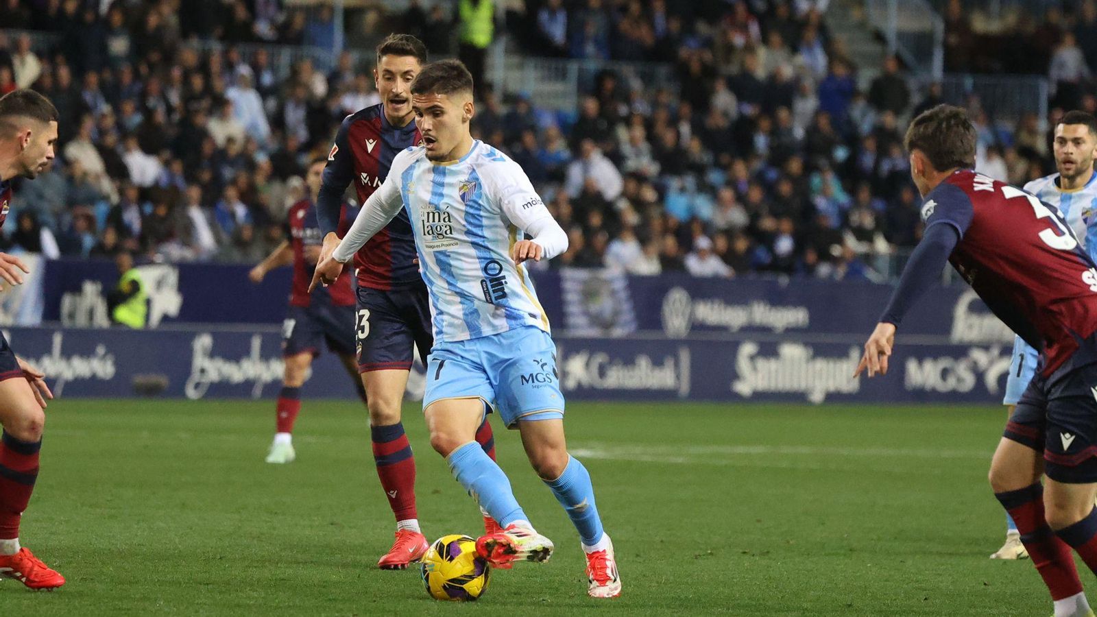 Las fotos del Málaga CF-Levante