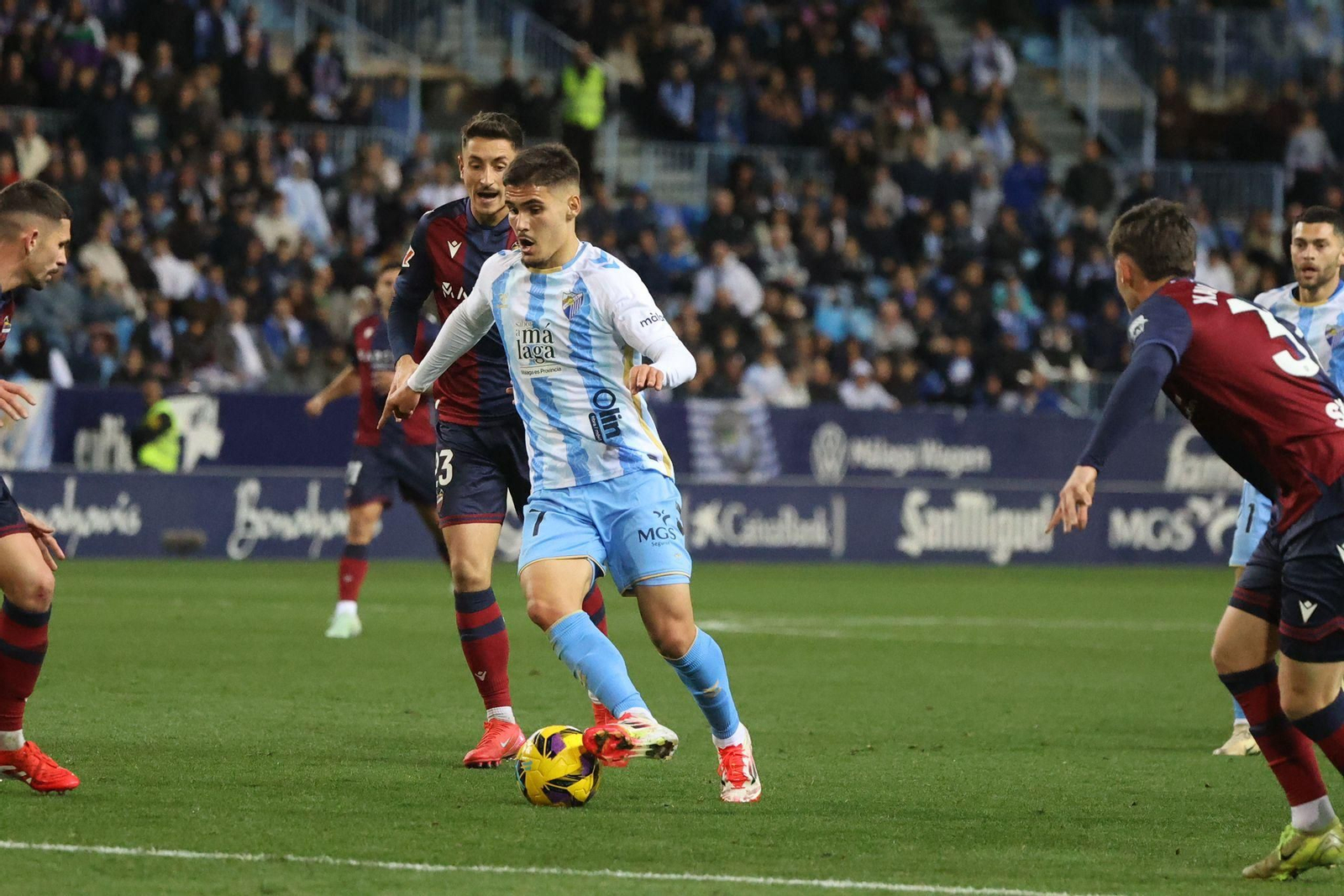 Las fotos del Málaga CF-Levante