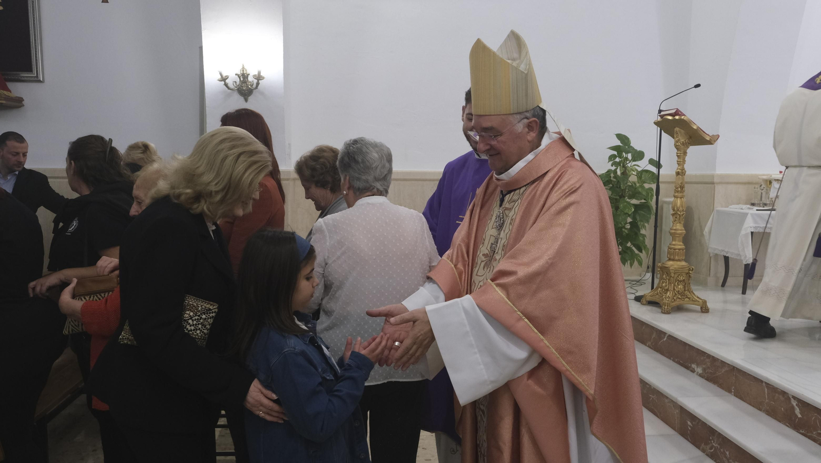 Imágenes de la bendición de la Borriquita de El Alquián, por el Obispo de Almería