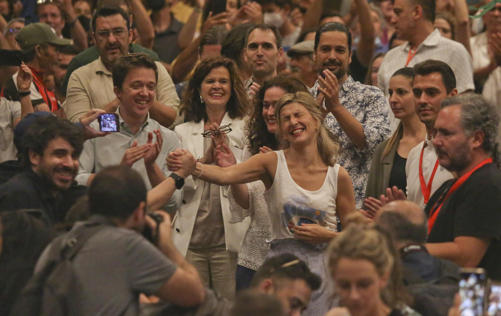 El mitin de Por Andalucía este domingo en Málaga, en fotos