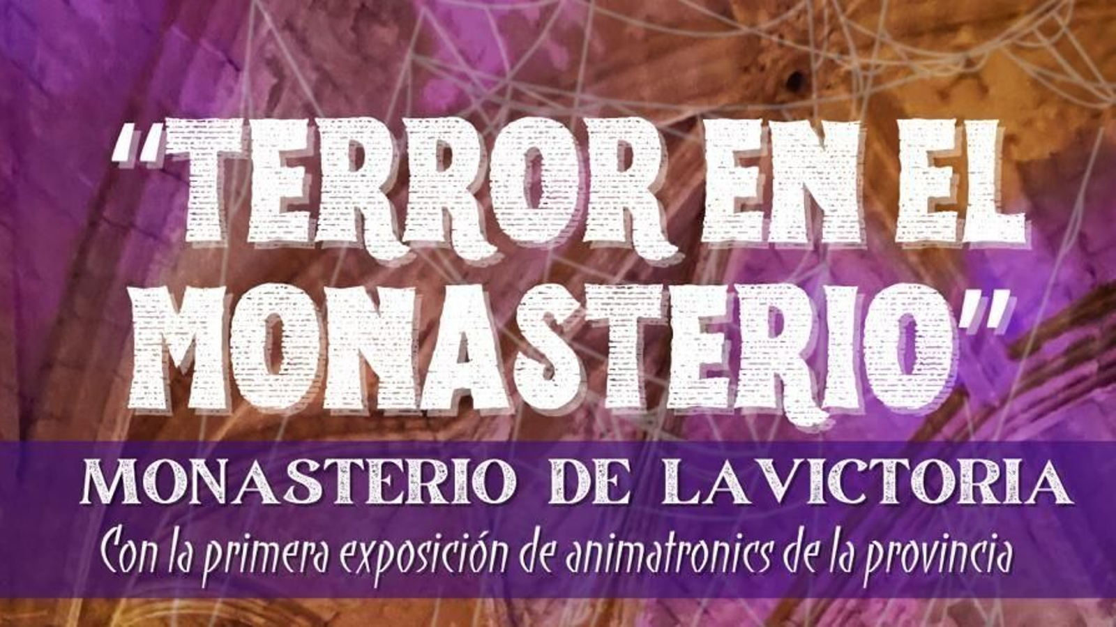 Parte del cartel de la actividad que comienza este martes.