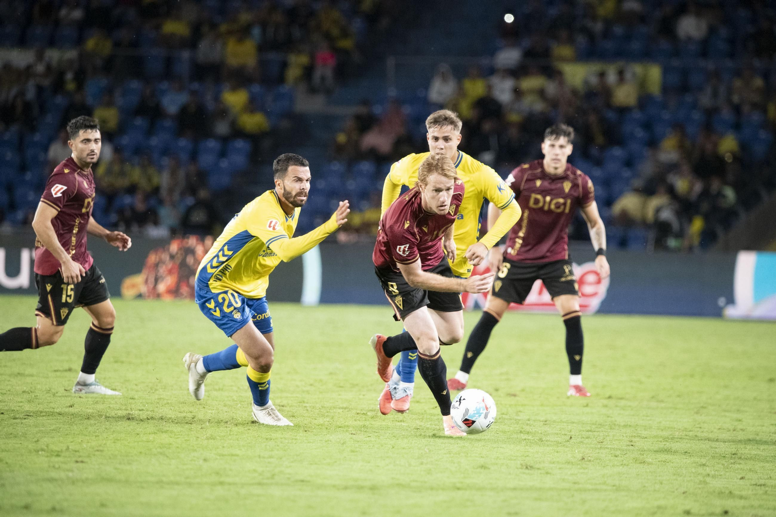 Las imágenes del Las Palmas-Cádiz CF