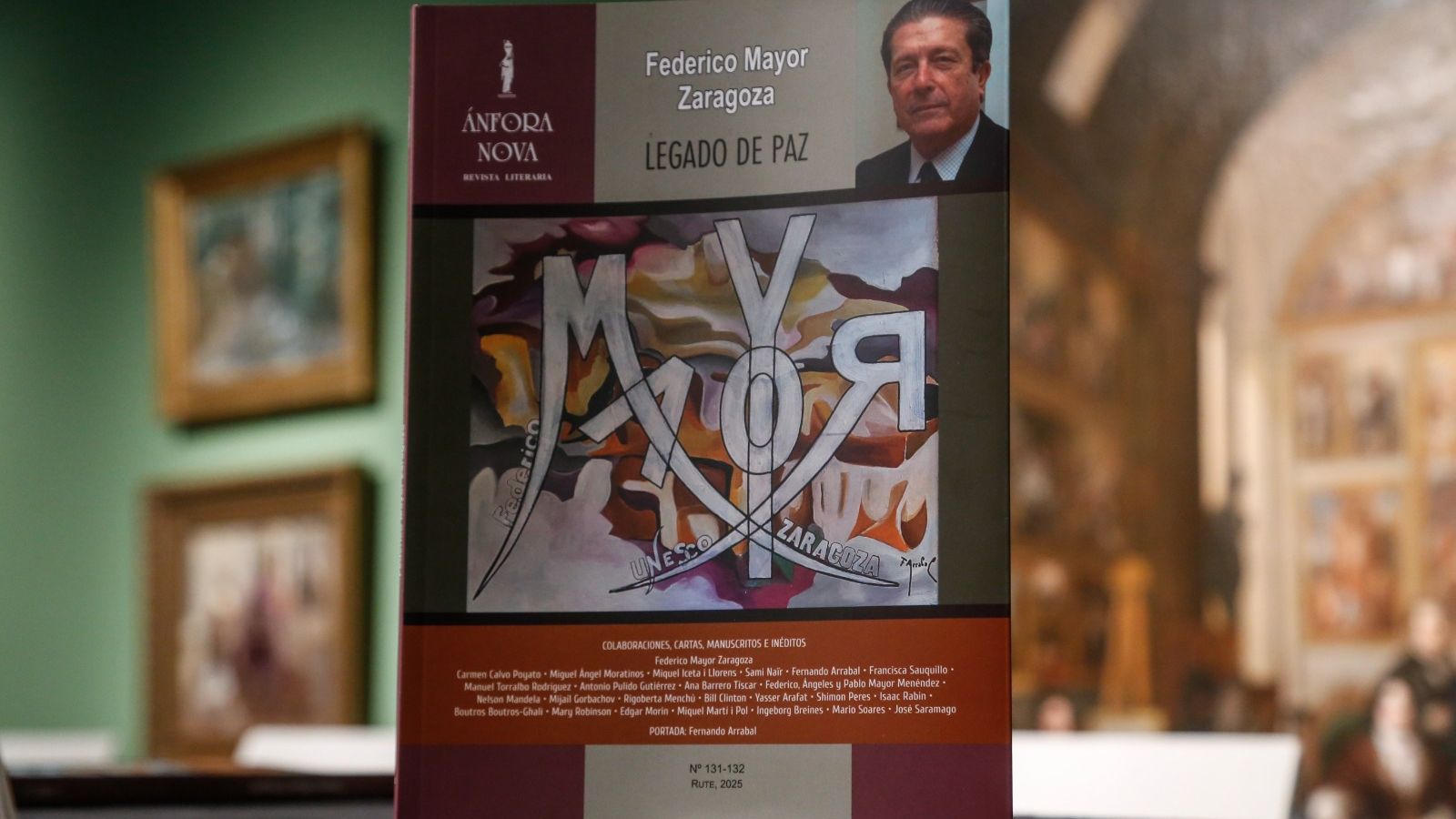 Monográfico de la revista literaria 'Ánfora Nova'.