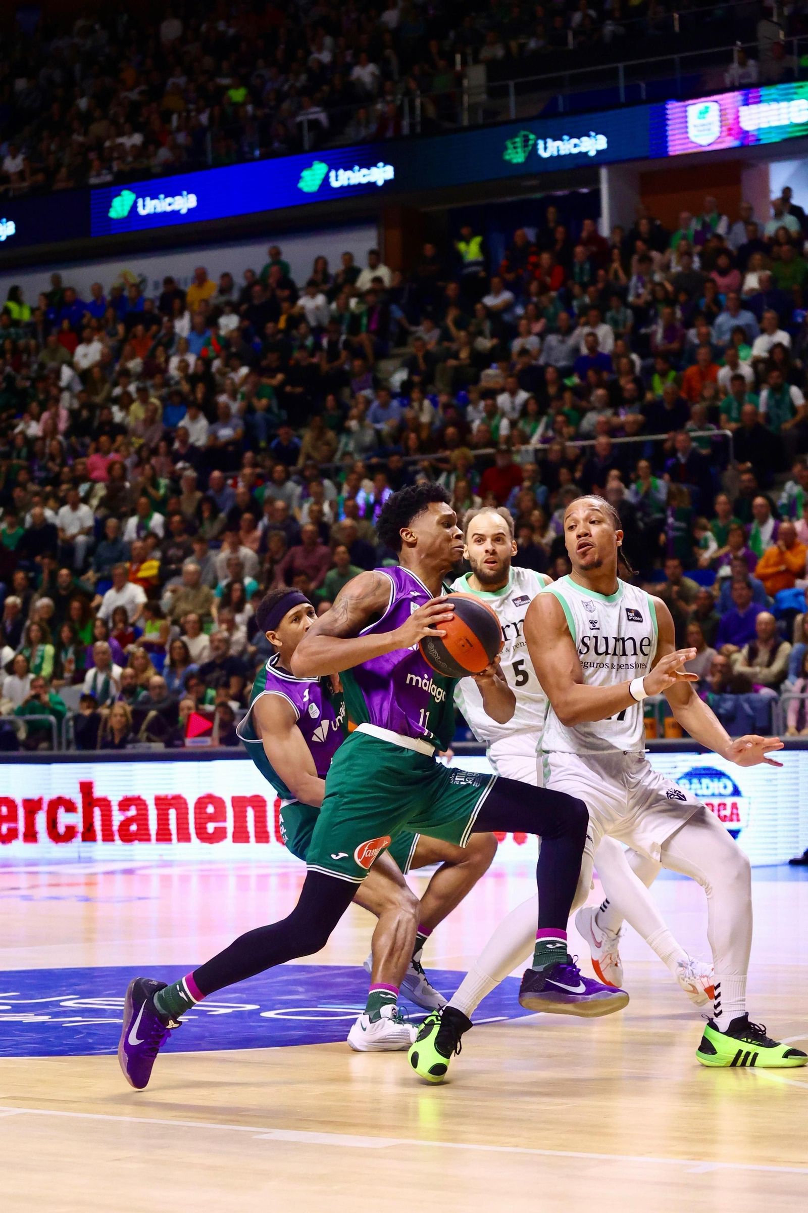 El Unicaja - Surne Bilbao, en fotos