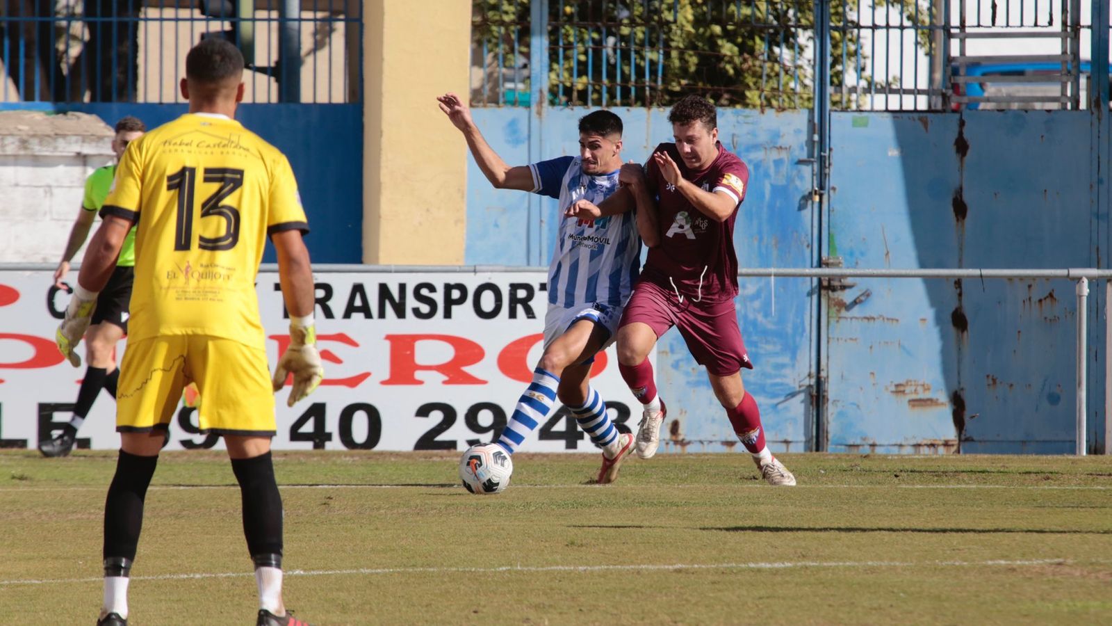 Juanjo Ruiz tuvo una clara ocasión en el tiempo de descuento.