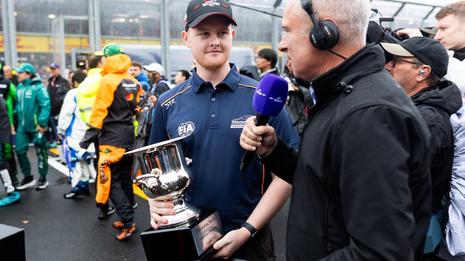 Los fotos del arranque de la Fórmula 1 en Melbourne