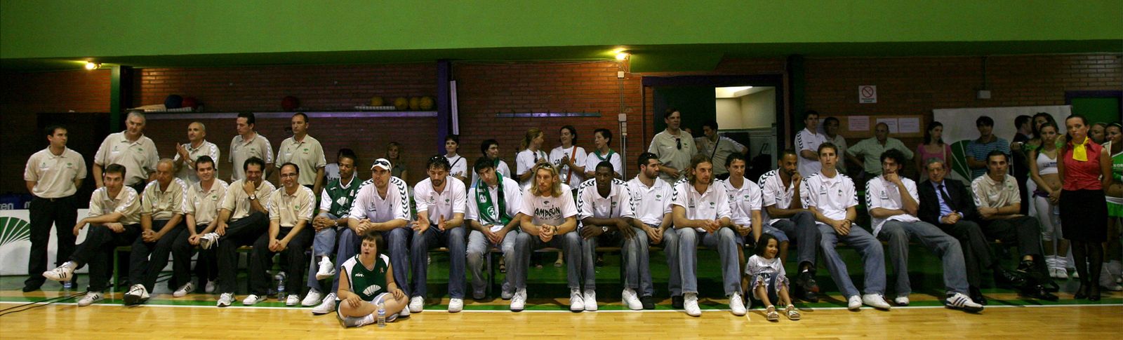 Las fotos de Manolo Rubia en su etapa en el Unicaja