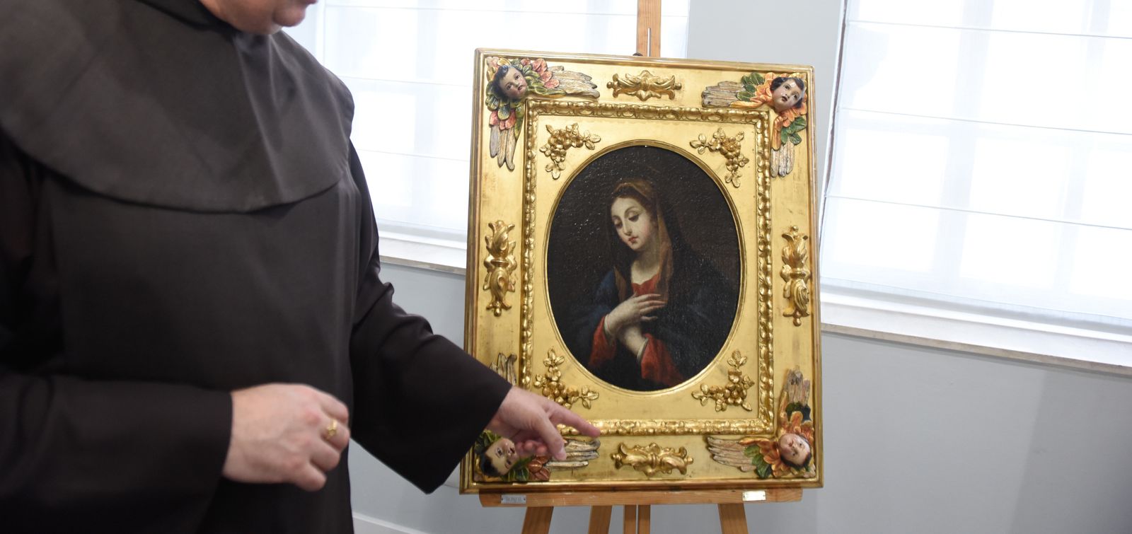 Imágenes de las nuevas piezas donadas para la exposición conventual, del Museo del Convento del Santo Ángel