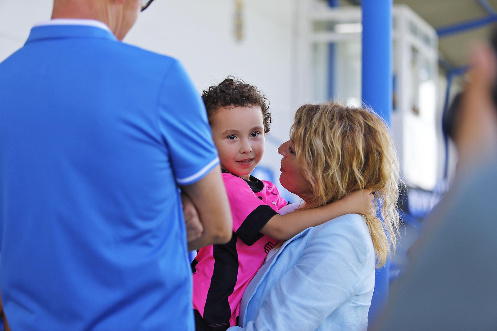 Imágenes de la inauguración del campo 1 de la Ciudad Deportiva del Real Club Recreativo de Huelva