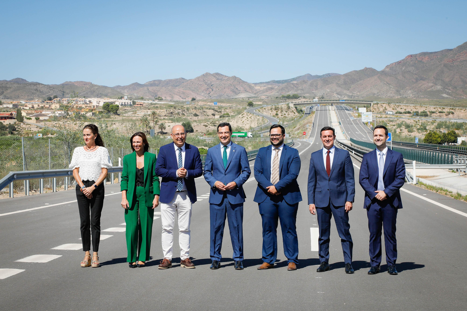 Fotogalería de la inauguración de los últimos tramos de la Autovía del Almanzora