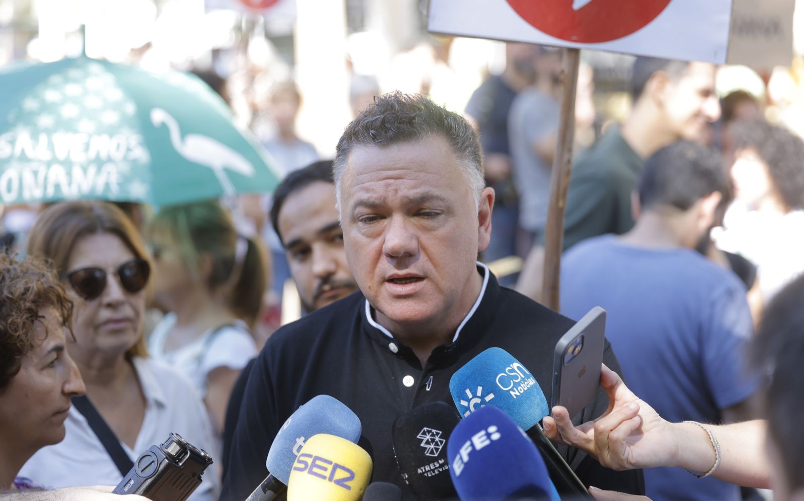 Las fotos de la manifestación en defensa de Doñana