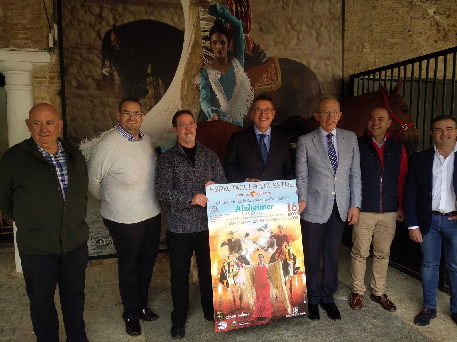 Ambas instituciones presentan el cartel del espectáculo.