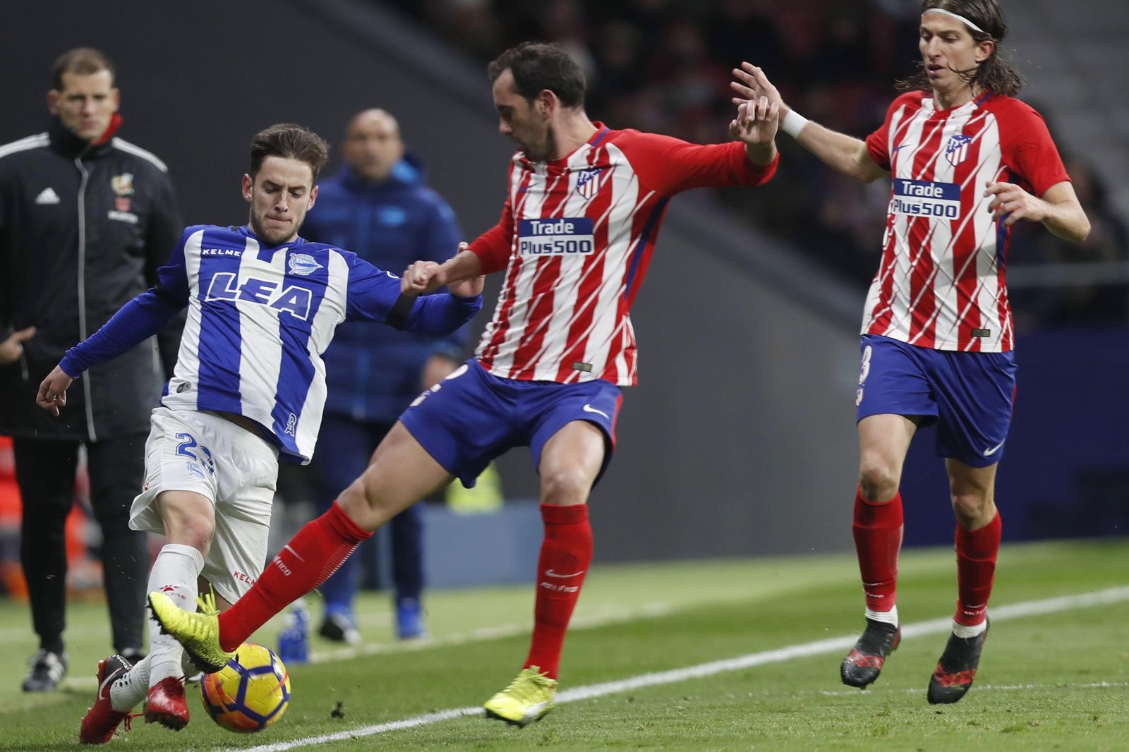 El Atlético de Madrid-Alavés, en imágenes