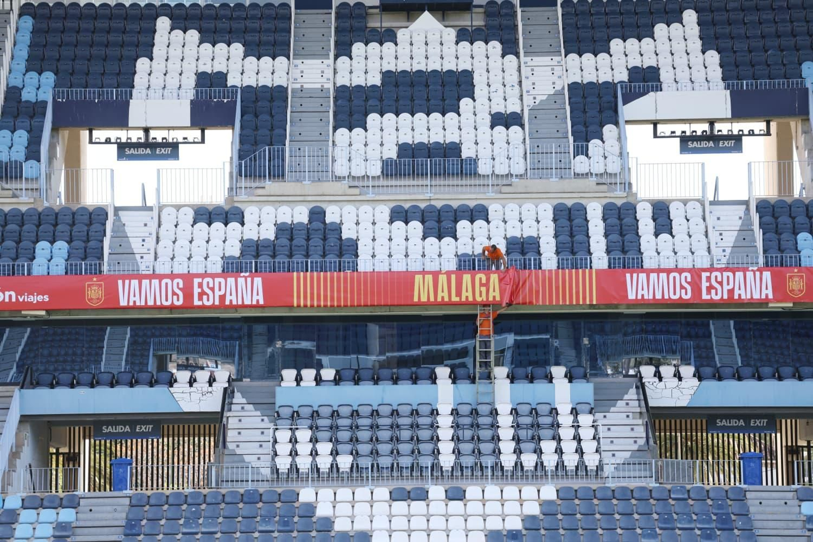 España-Suecia de la UEFA Women's Nations League: La Rosaleda se engalana